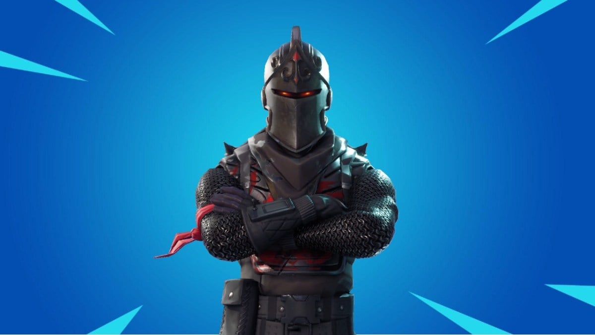 Black Knight skin in Fortnite